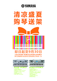 清凉盛夏，购琴送架 